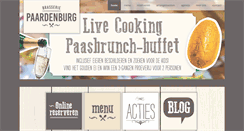 Desktop Screenshot of brasseriepaardenburg.nl